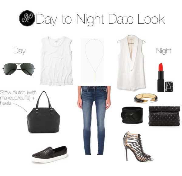 day-to-night date look