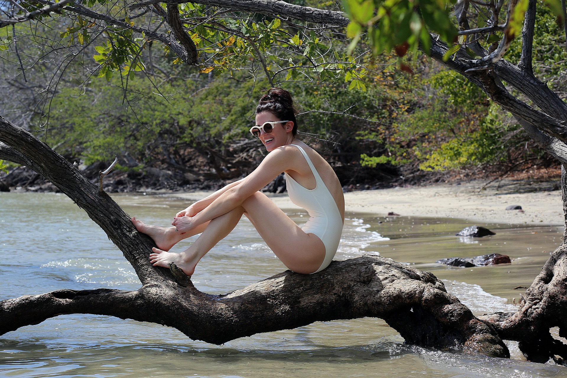 White Swimsuit 7a