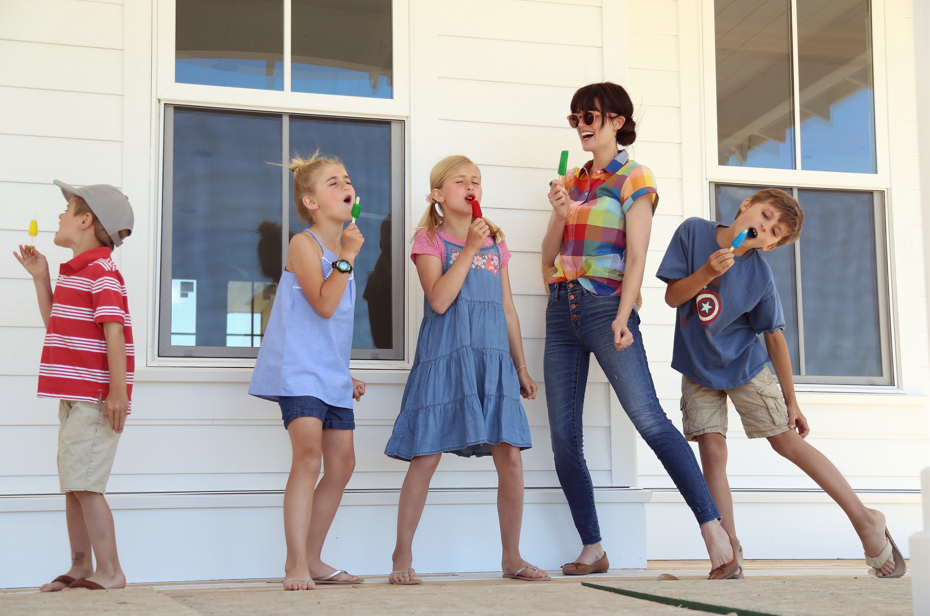 Rainbow Popsicles 8a